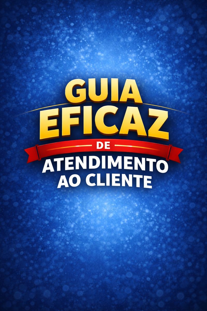 Capa do Guia Eficaz de Atendimento ao Cliente